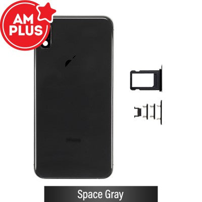 AMPLUS Rear Housing for iPhone XS-Space Gray AMPLUS Rear Housing for iPhone XS-Space Gray